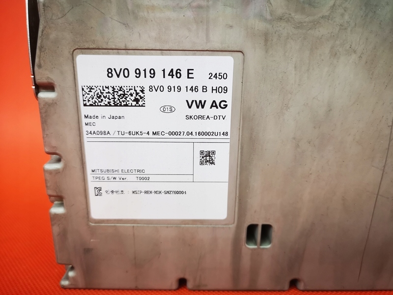 фото №6, Audi a7 4g fl тюнер цифровой dtv tv 8v0919146e 44km