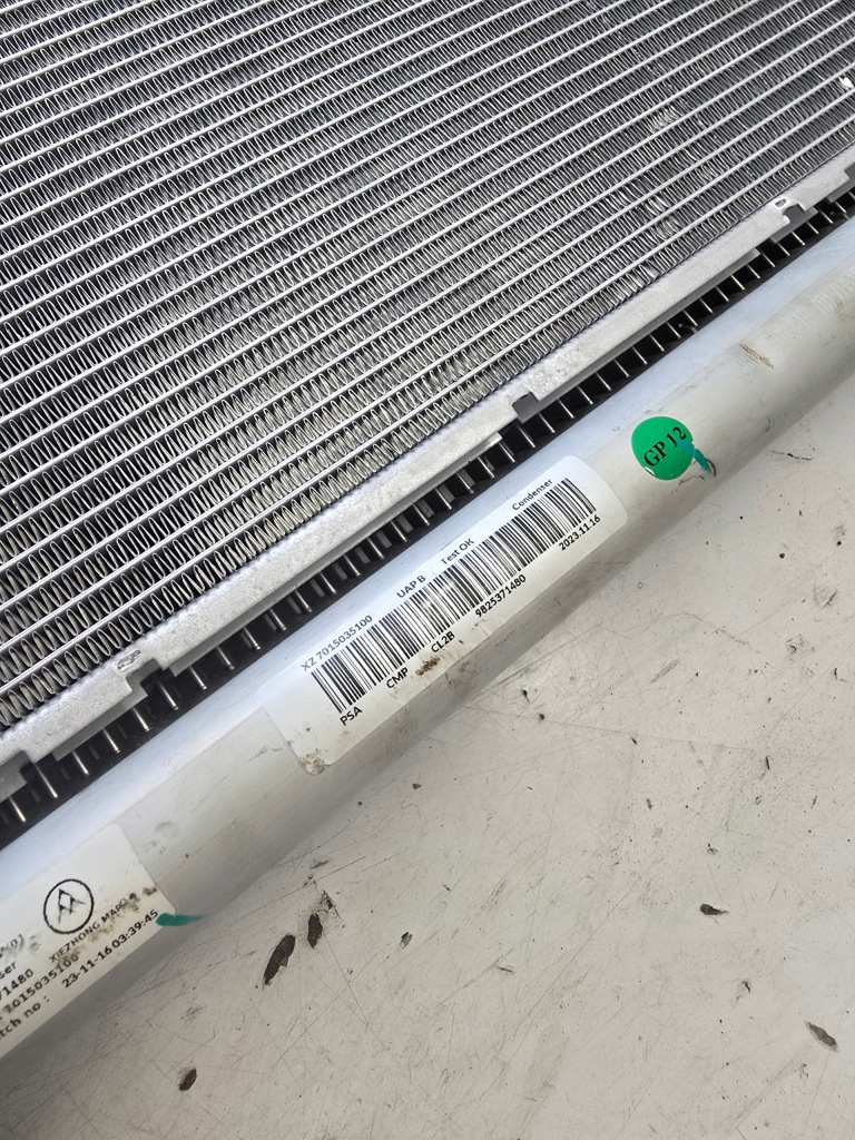 фото №5, Opel corsa f lift радиатор кондиционера 9825371480 оригинал