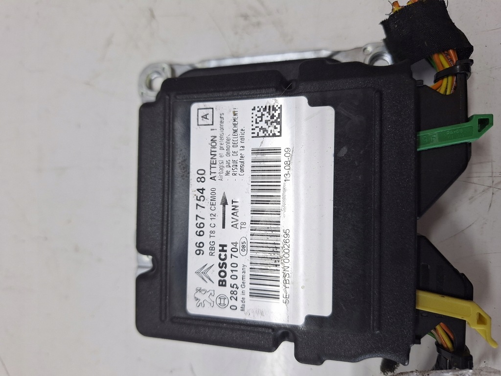 фото №1, Датчик подушка безопасности bosch 0285010704 peugeot 3008 10r