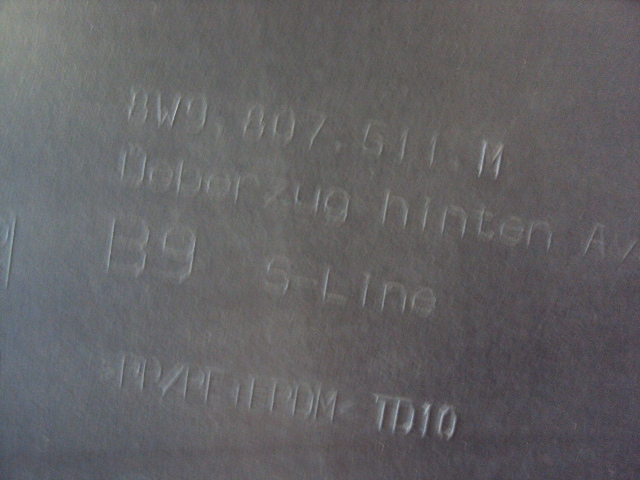 фото №10, Бампер задняя audi a4 b9 s-line 8w kombi pdc 2015-