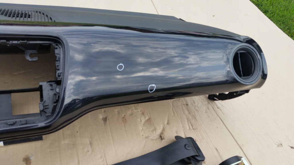 фото №7, Консоль приборная панель vw up skoda citigo seat mii 1s0857509 ремни poszuszki air bag