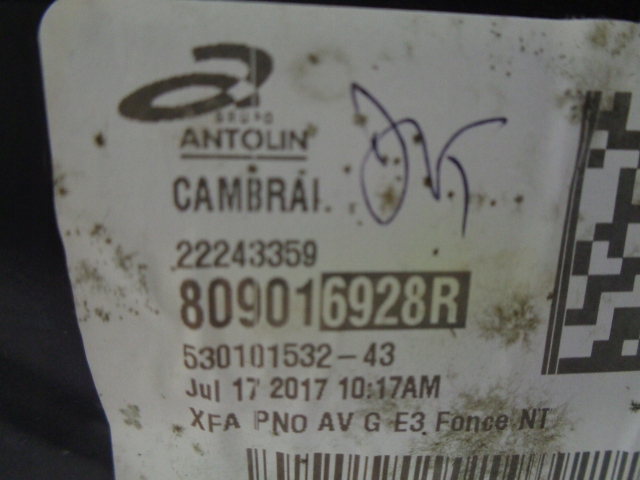 фото №8, Renault scenic iv grand обшивка дверь левый задняя