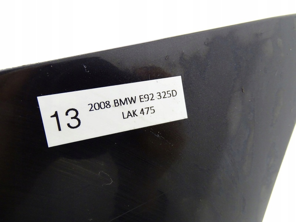 фото №13, Бампер задняя задний bmw 3 e92 e93 m-pakiet black sapphire 475