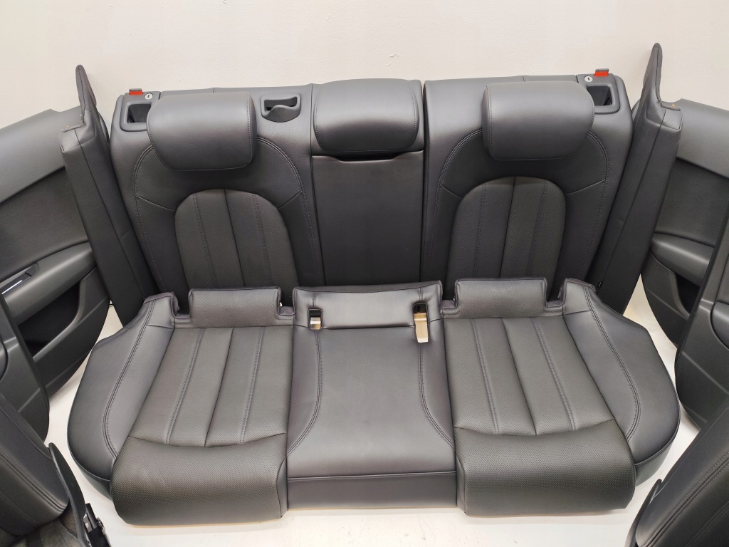 фото №7, Audi a6 c7 lift sedan сиденья заднее сиденье обшивки туннель кожа вентилируемые комплект