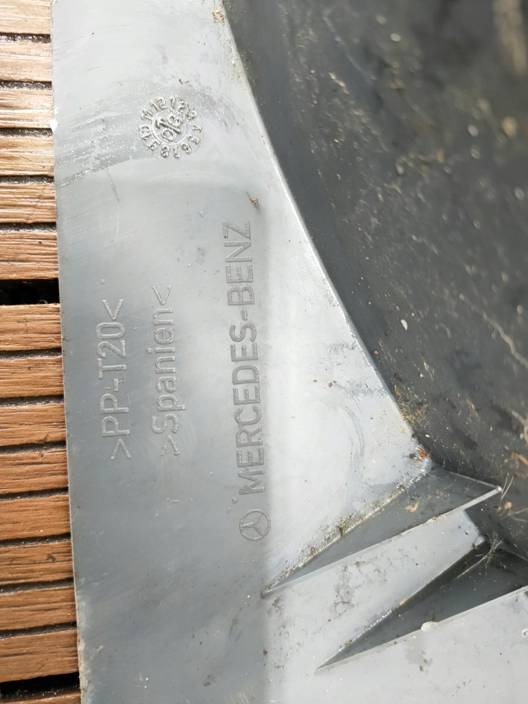 фото №7, Mercedes vito viano w639 03-09 подножка дверь боковых левый накладка оригинальный номер