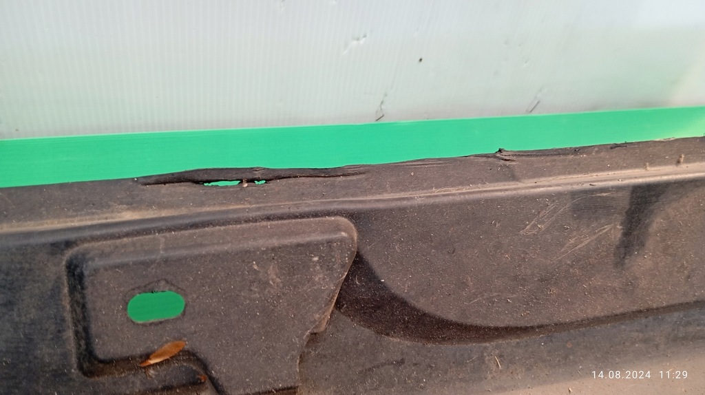 фото №9, Молдинг порог правая сторона mercedes ml w164 a1646900240