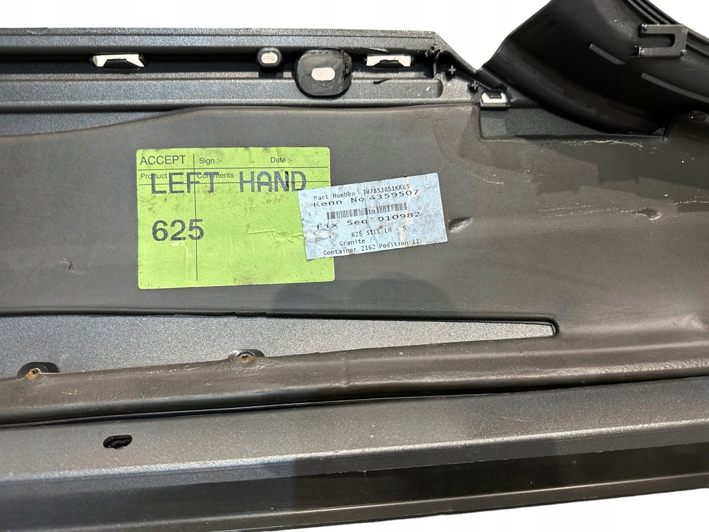 фото №9, Bentley continental gt gtc порог накладка молдинг порог lh 3w8853851n