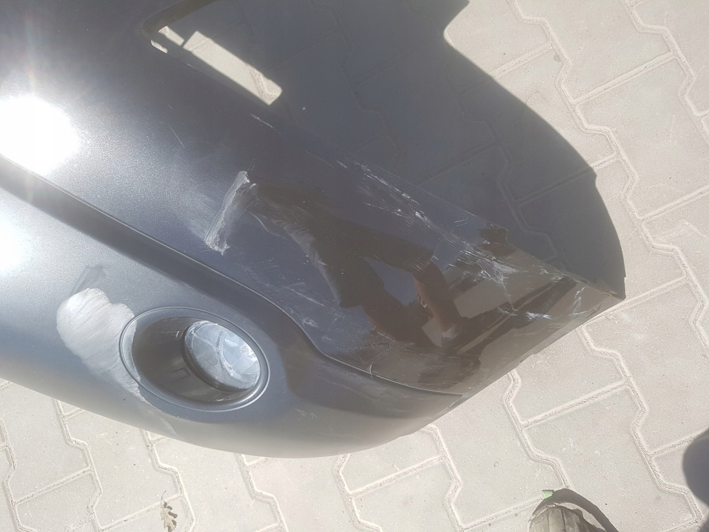 фото №9, Nissan qashqai i 06-09r бампер перед решітка радіатора