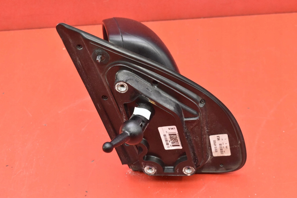 фото №5, Зеркало левая чёрные механический eu 87610-4p000 hyundai i20 1 i lift 12-14