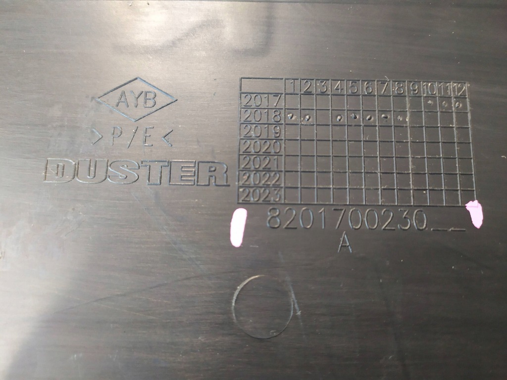 фото №6, Молдинг дверь левый перед dacia duster 8201700230