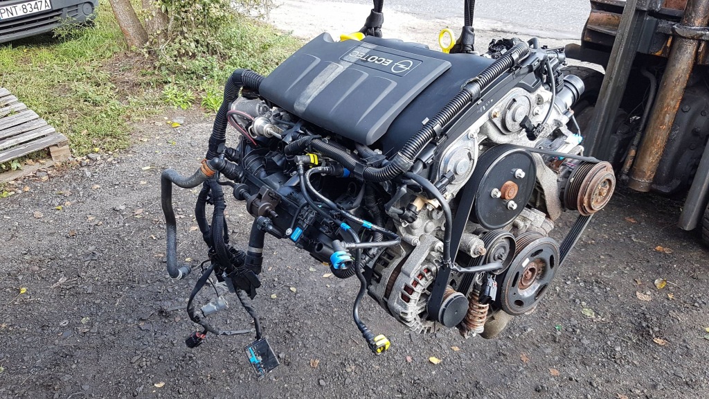 Opel astra zafira mokka meriva 1.4 turbo двигатель комплектный  64 tys km Киев