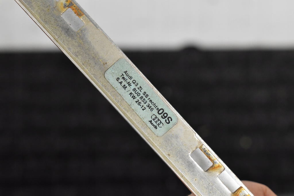 фото №9, Молдинг кровельная правая кузов хром audi q3 8u