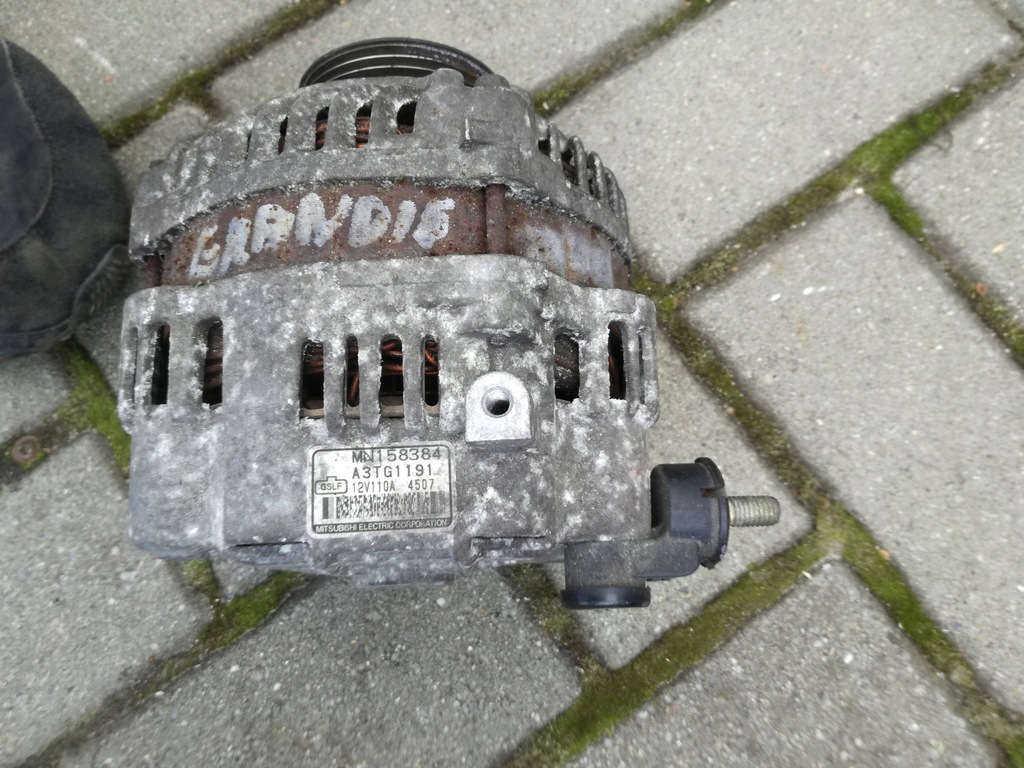 фото №10, Mitsubishi outlander 2,4b генератор mn158384