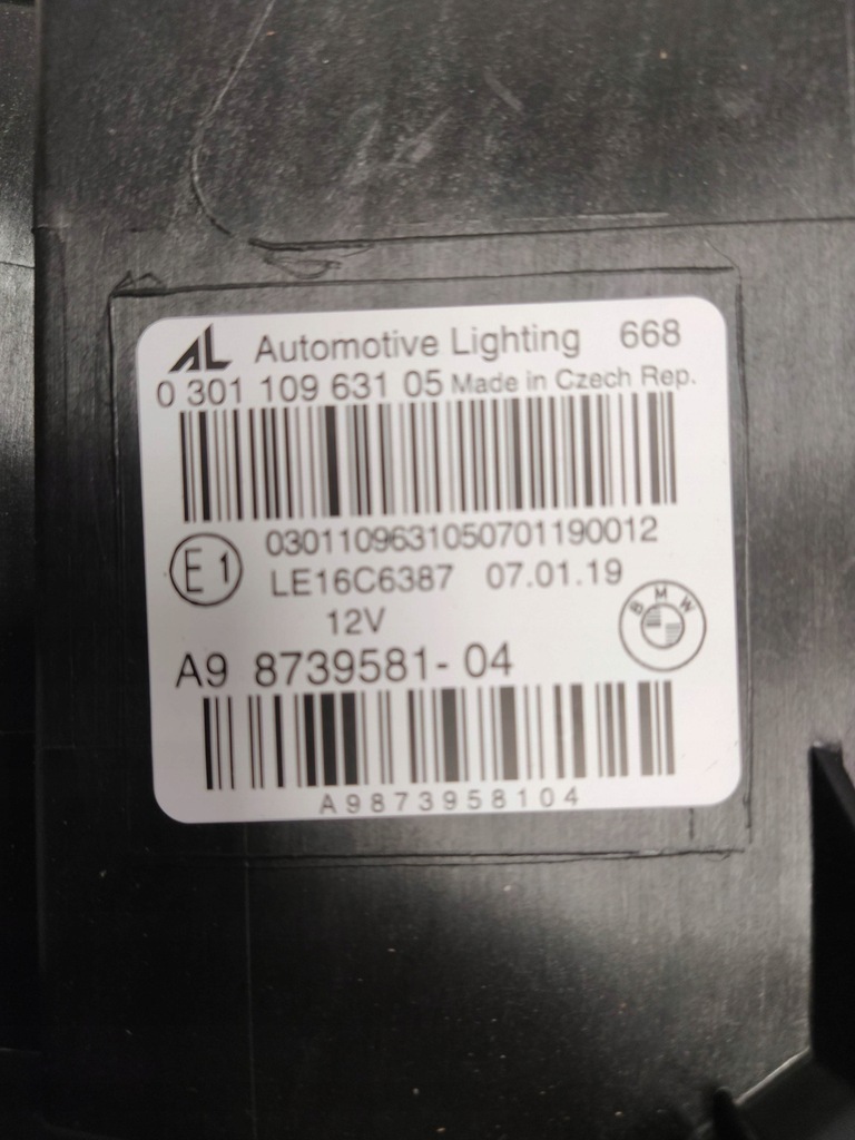 фото №14, Bmw 8 g14 g15 g16 лампа фара левая full led 8739581 04