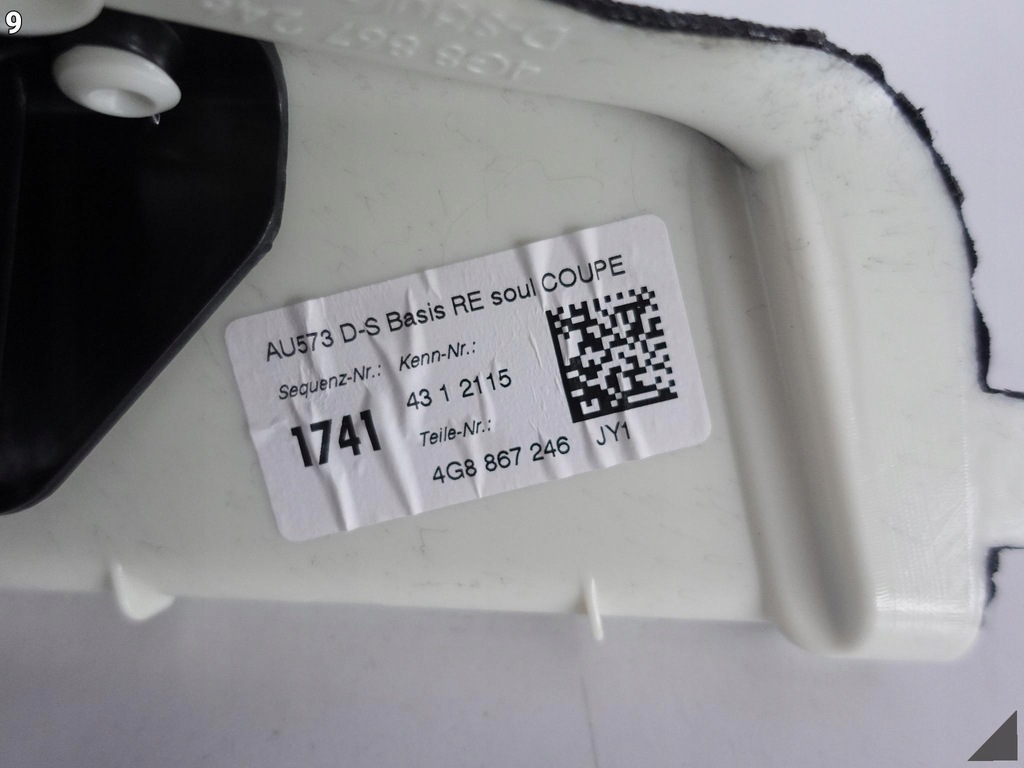 фото №10, Audi a7 s7 s-line 4g8 10-18 защита обшивка правого стойка d coupe