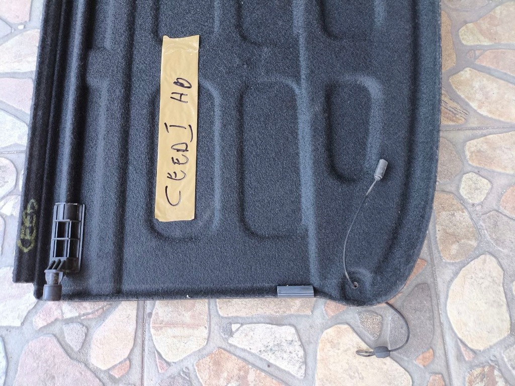 фото №5, Kia ceed i 1 5d hb полка багажника czarna