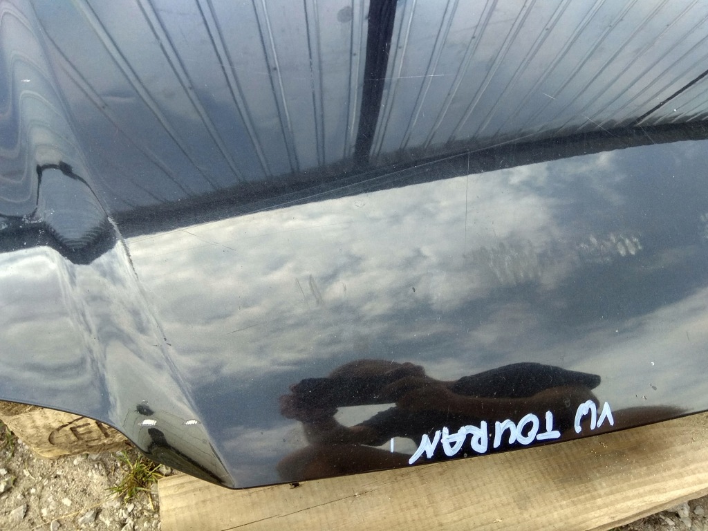 фото №9, Капот крышка двигателя vw touran i 03-06 granatowa