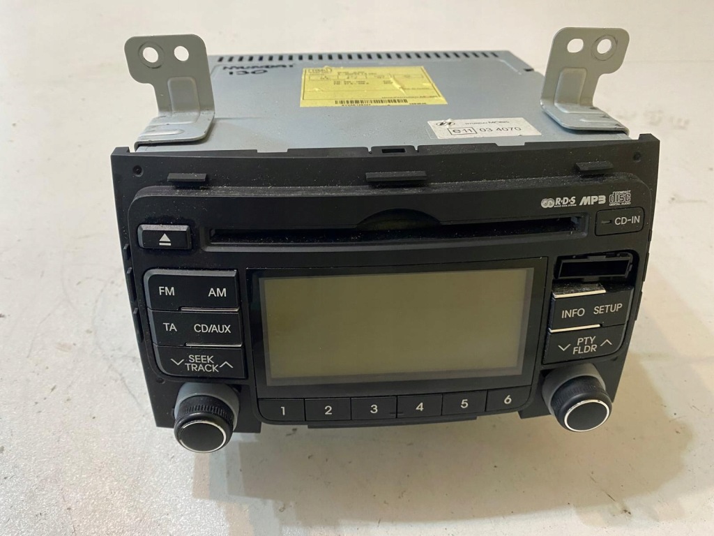 Купить Hyundai i30 радио радиопроигрыватель 96160-2l200