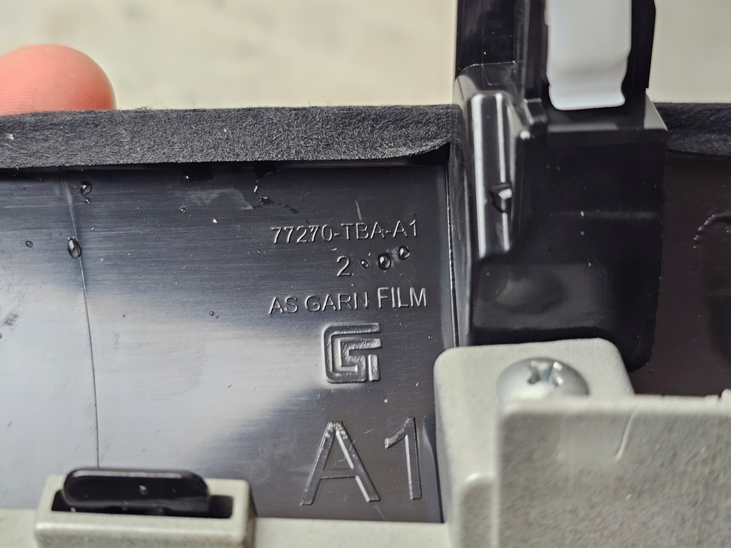 фото №7, Решётка обдув впуск dekor молдинг защита консоли honda civic x