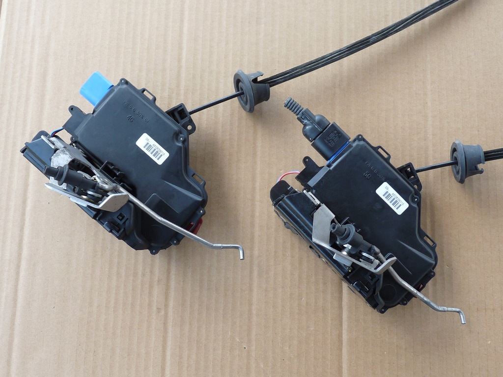 фото №10, Audi a8 d3 замок двері лівий задня 4e0839015 7 pin