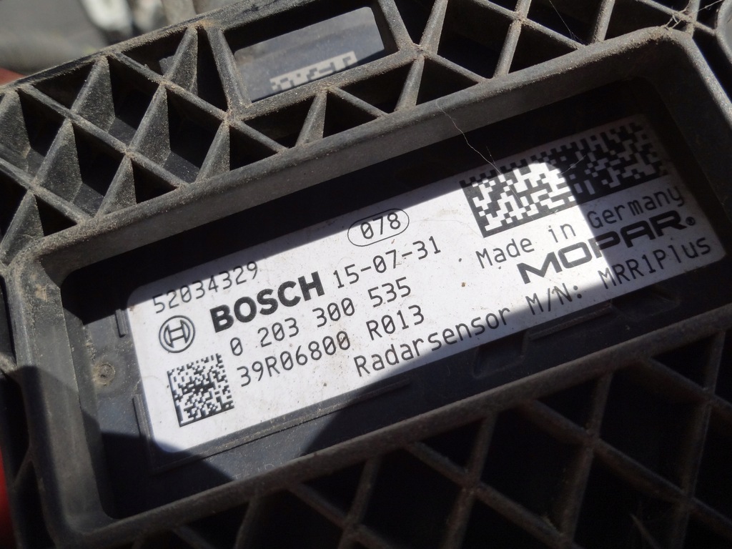 фото №3, Jeep renegade 4x4 2015 радар distronic 52034329 оригинал