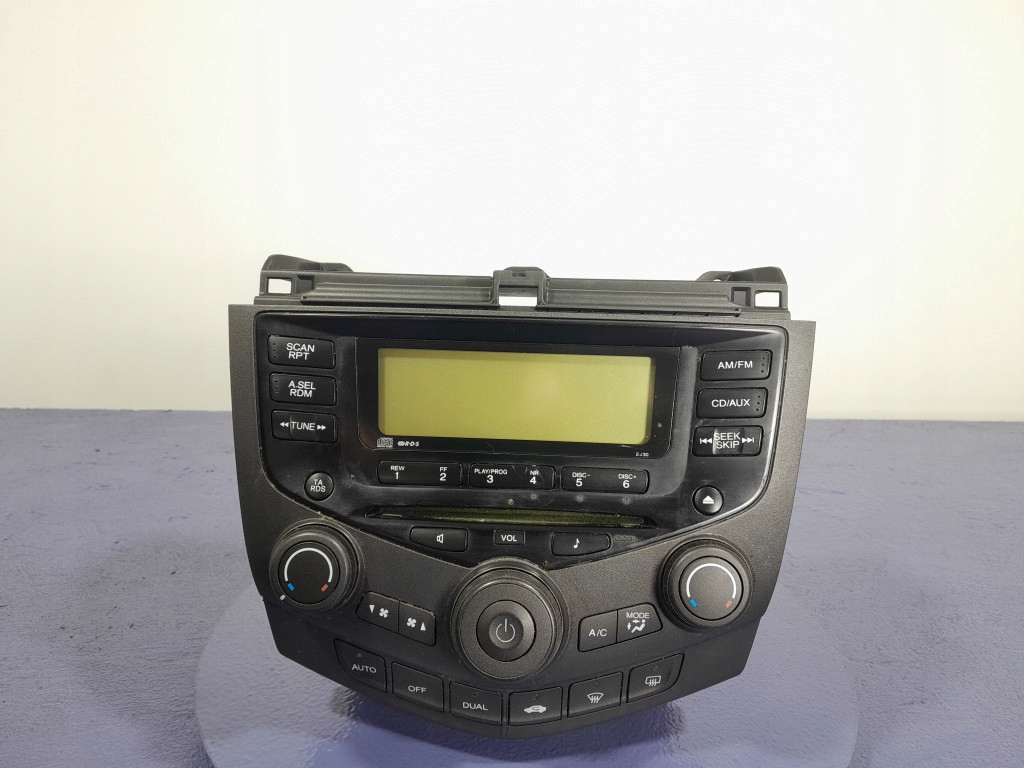 фото №1, Honda accord vii радио панель кондиционера 39050-sea-g110-m1