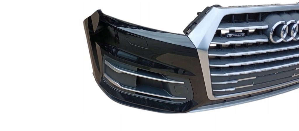 фото №5, Audi q7 4m 2015- kompletny перед капот pas крила лампа бампер решітка радіатора балка