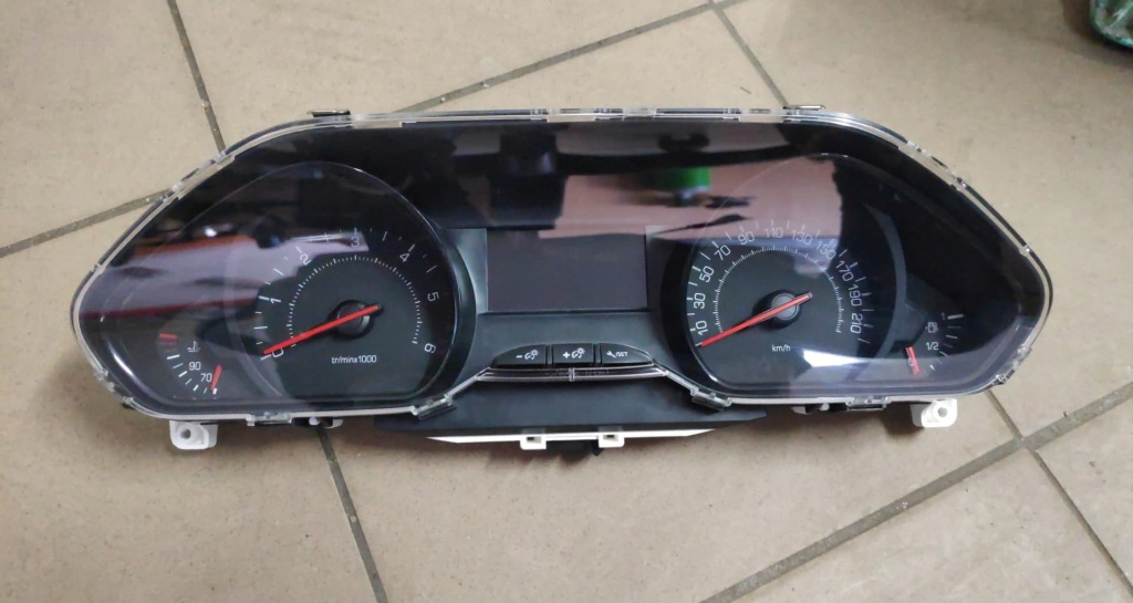 фото №1, Лічильник прилади peugeot 208 9801904580h