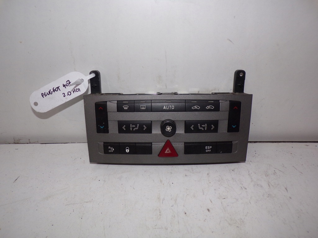 фото №1, Панель керування вентиляція peugeot 407 96573322