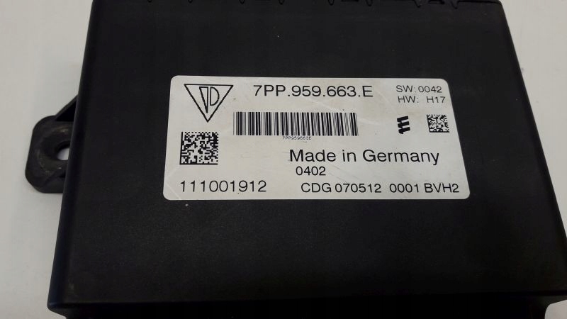 фото №2, Стабилизатор напряжения vw touareg 7p 7pp959663e