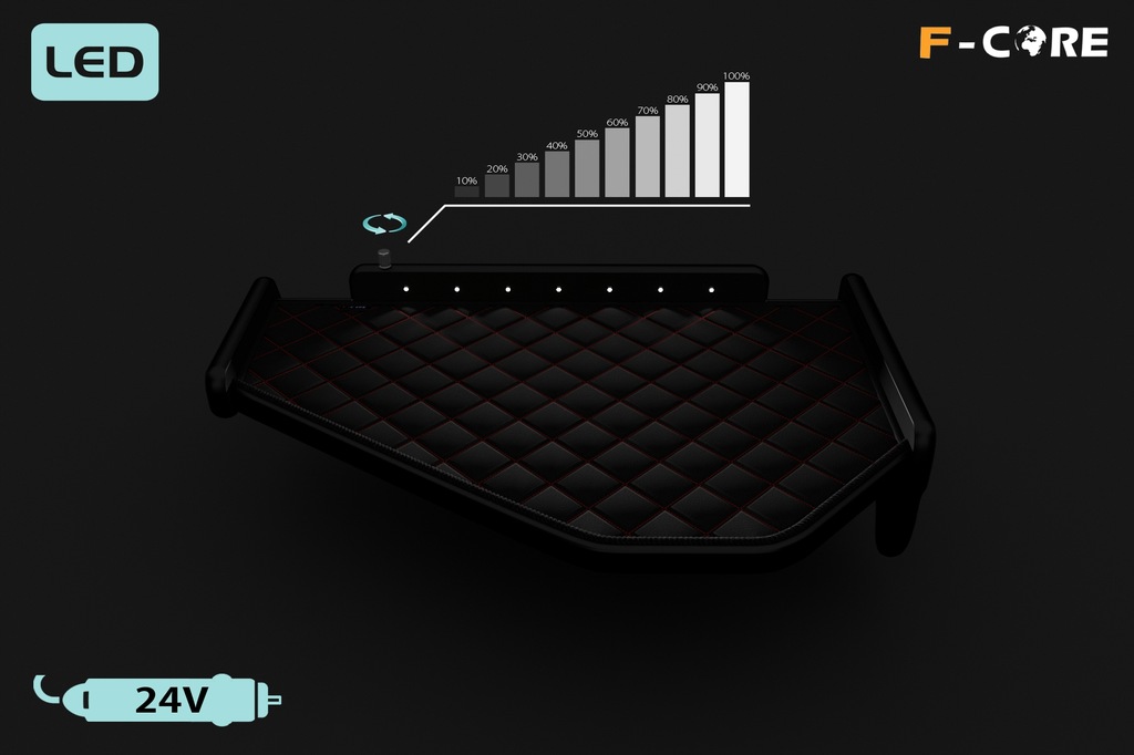 фото №5, Полка tir volvo fh 3 09-12 средняя эко-кожа