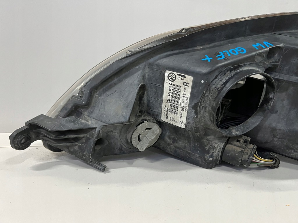 фото №8, Лампа передняя правая vw golf v plus обычная 5m1941006d