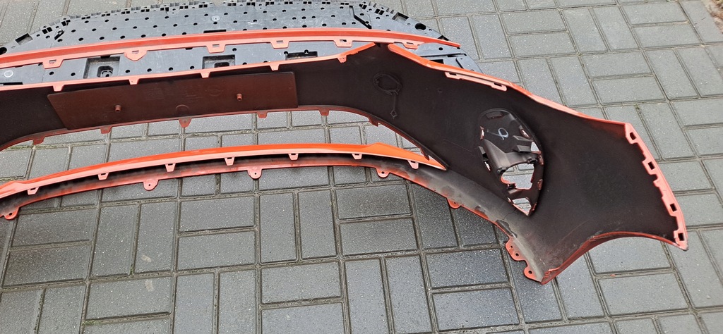 фото №8, Opel corsa f бампер перед передній + плита