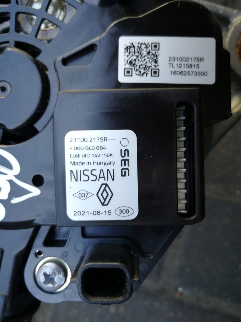 фото №6, Генератор 1.0 tce renault clio v