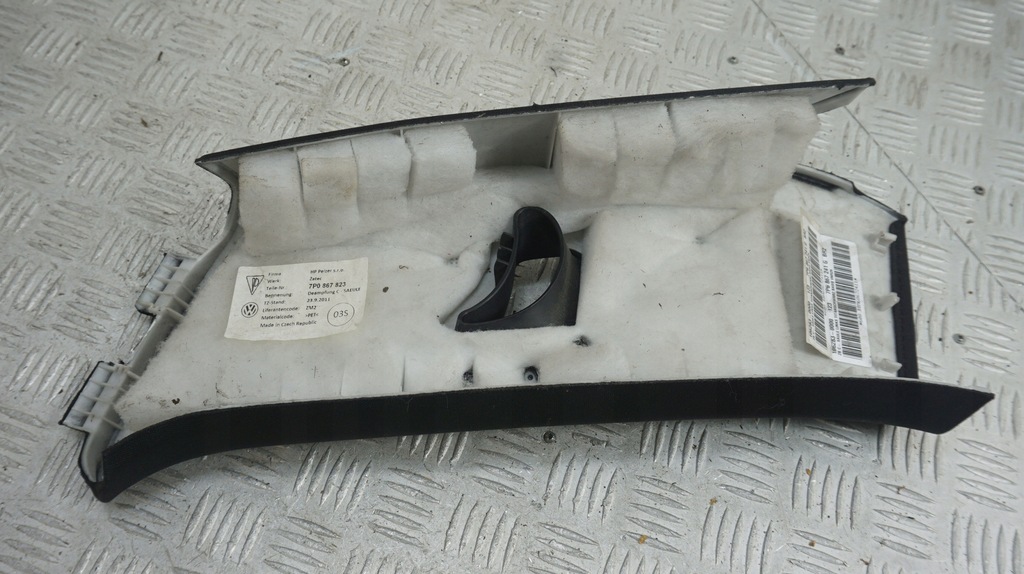 фото №6, Porsche cayenne 7p5 обшивка защита стойка