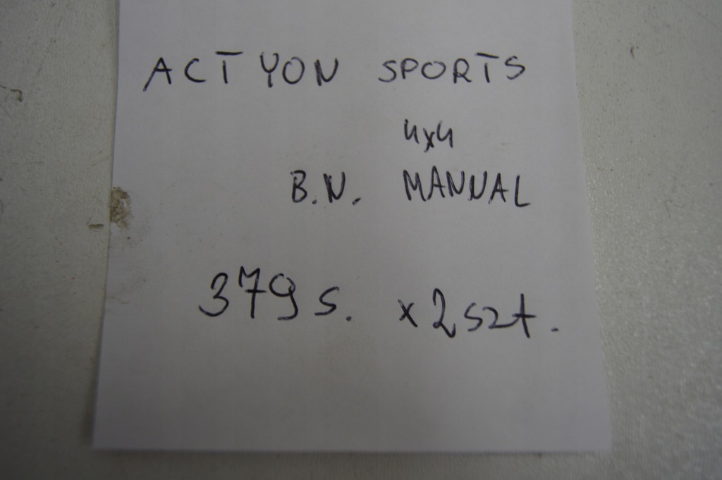 фото №5, Actyon 13- приводной вал левая / правая передняя механическая