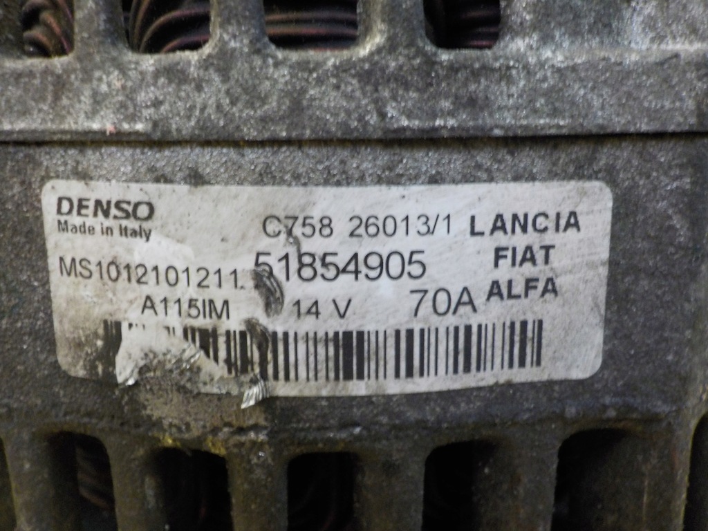 фото №5, Combo d doblo 1.3 cdti 14r генератор 51854905