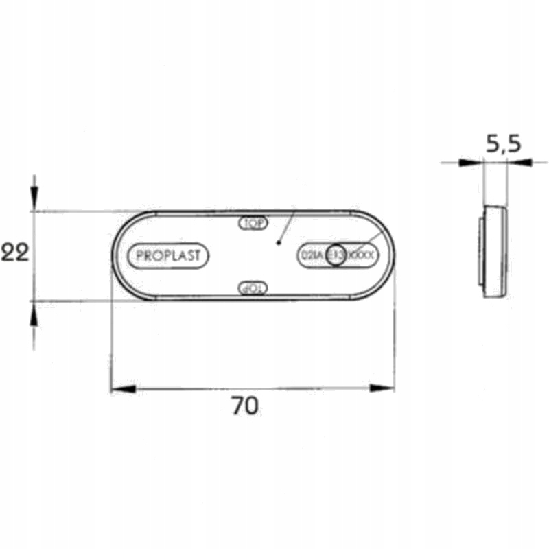 фото №1, Proplast отражатель 20017103
