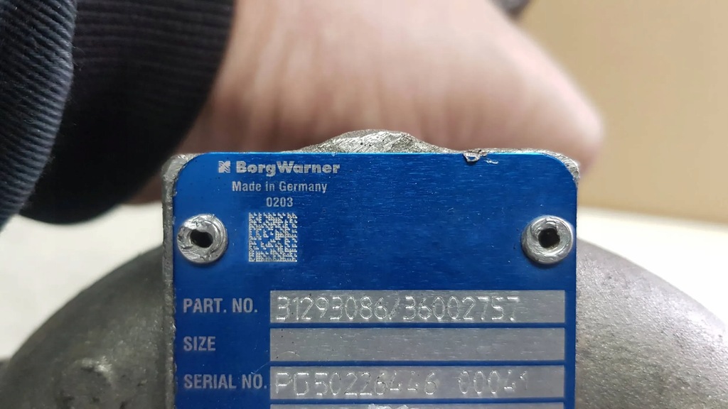 фото №5, Турбина турбонагнетатель 36002640 volvo xc60 xc70 ii s80 ii 2.4 d5