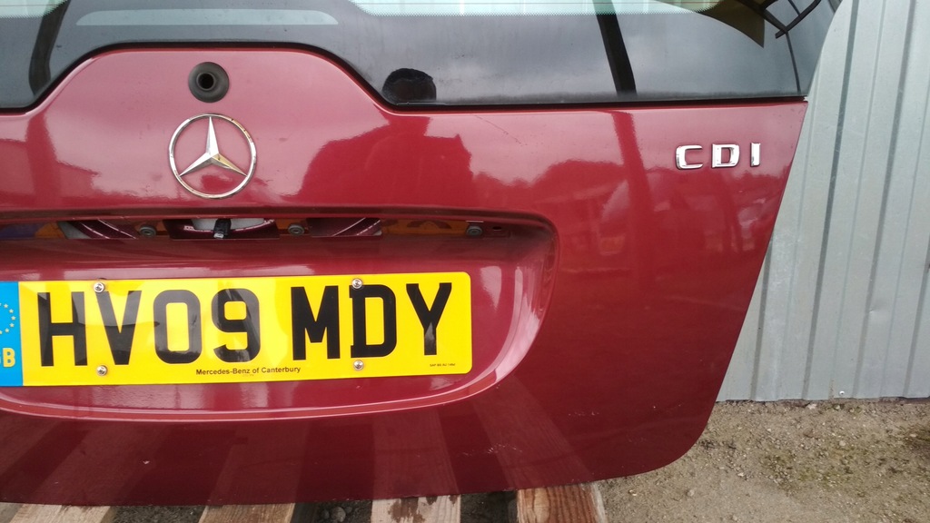 фото №8, Кришка багажника задня mercedes a-klasa w169 lift 08-12 oryg