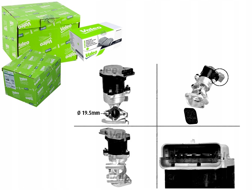 Купить Клапан egr valeo 1618n6 1618n7 1618qf