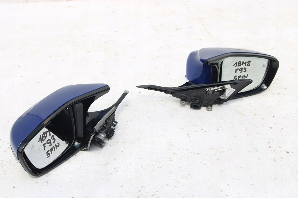 фото №12, Bmw m8 f93 зеркало правое дверь m набор 5 pin наружное pinów кабели трубка