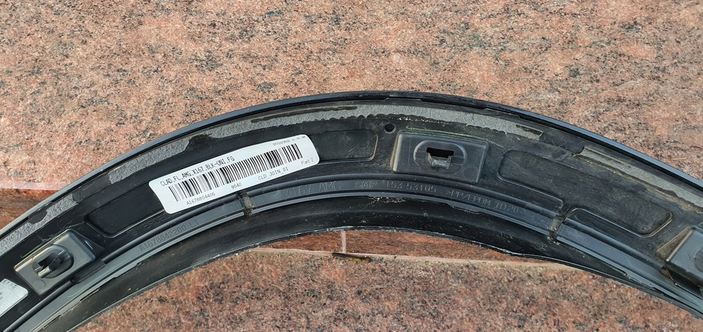 фото №9, Mercedes gls x167 amg 2019-2023 накладка молдинг na крыло перед левая