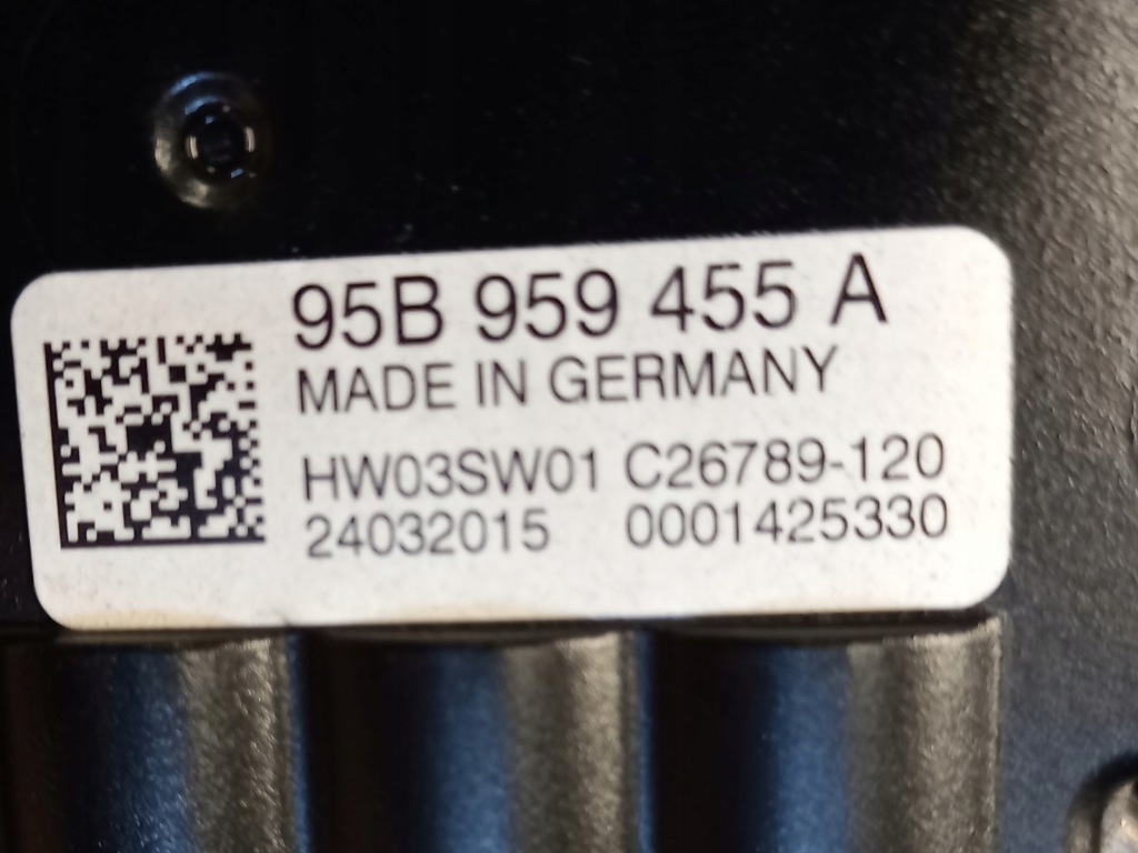 Ремень передний балка комплект радиатор porsche macan 3.0 d 2014-18 демонтаж в Украине