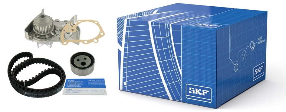 фото №1, Skf vkmc 06005 насос водяна + набір ремінь розподільного валу