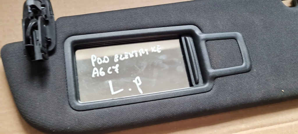 фото №6, A6 c7 4g защита солнцезащитная козырёк левая sline czarna 4g0857551 a7 4g