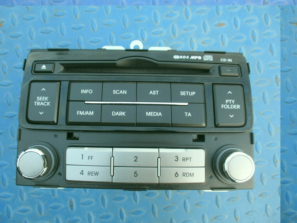 фото №1, Радіо cd mp3 hyunda i20 14r 96121-1j250blh