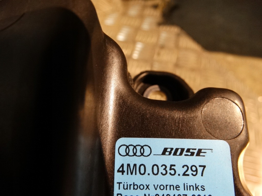 фото №4, Ideal kpl.glosnik перед левый bose audi q7 q8 4m 1