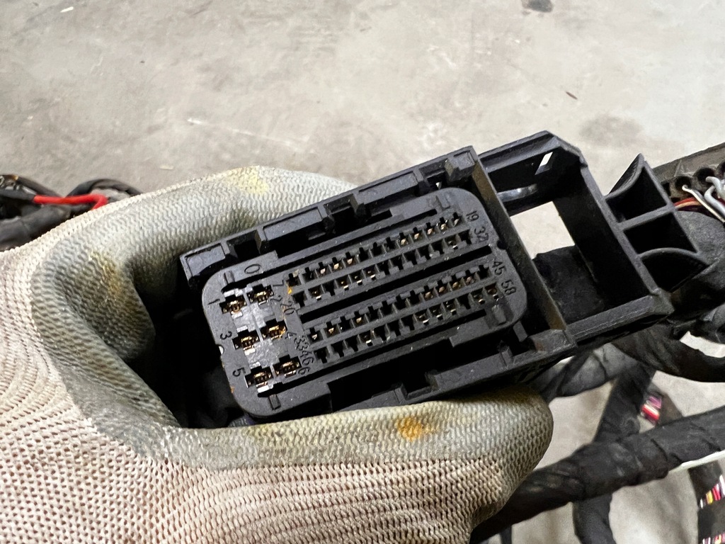 фото №15, Джгут електропроводка двигуна клеми mercedes gl x166 4.7 v8