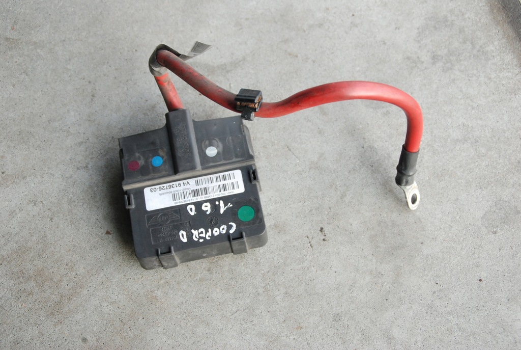 фото №1, Модуль клеммы плюсовой 9136726 mini r60 r61 10-16
